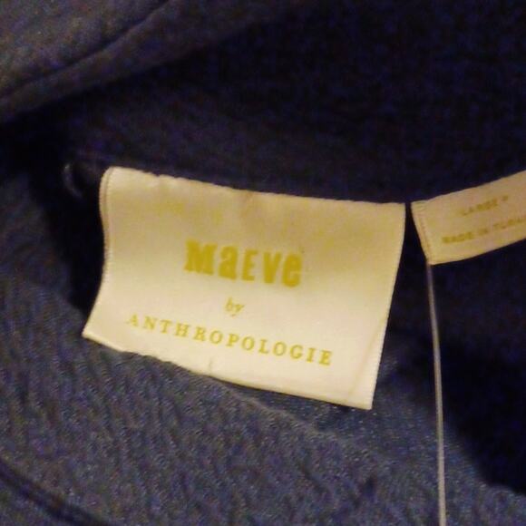 Maeve by Anthropologie Black Sleeveless Midi Dress. Size LP - Picture 8 of 16